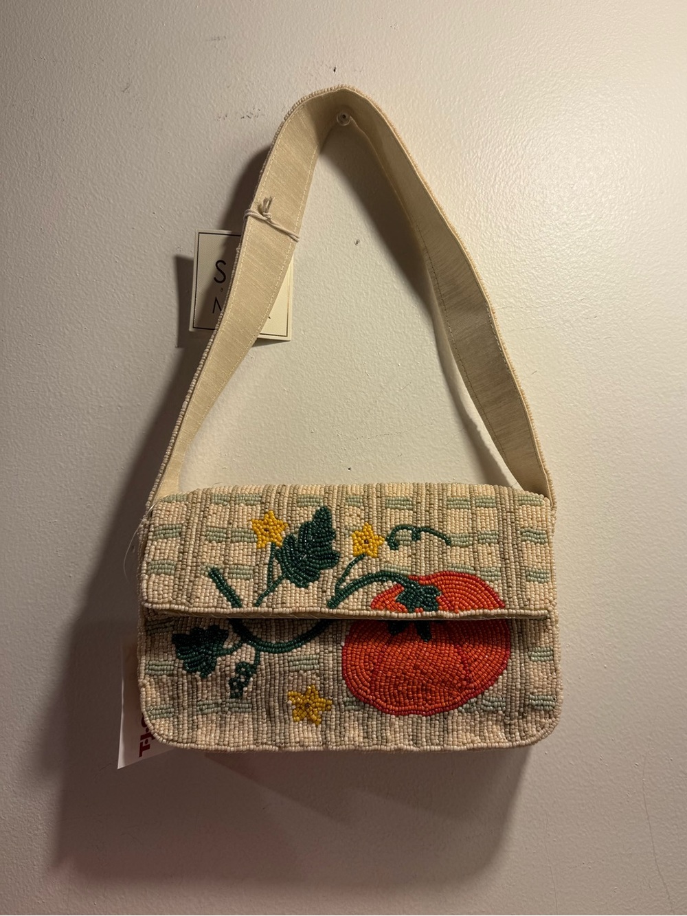 Beaded Pumpkin Bag Sol and Mer